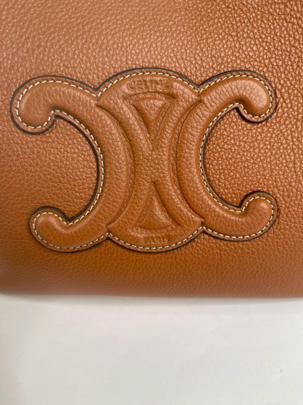 【99成新】CELINE MINI CABAS ANAIS CUIR TRIOMPHE 粒面小牛皮 