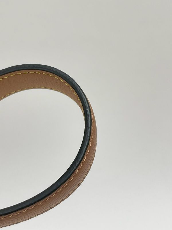 【99成新】LOEWE Anagram 小牛皮皮帶 20MM 