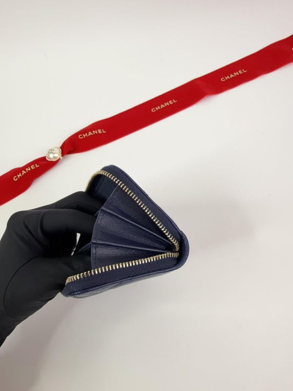 【未使用閒置品】CHANEL 19 拉鍊零錢包 