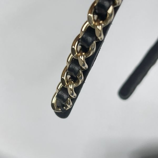 【分期0利率】CHANEL 雙C髮箍【99成新】 