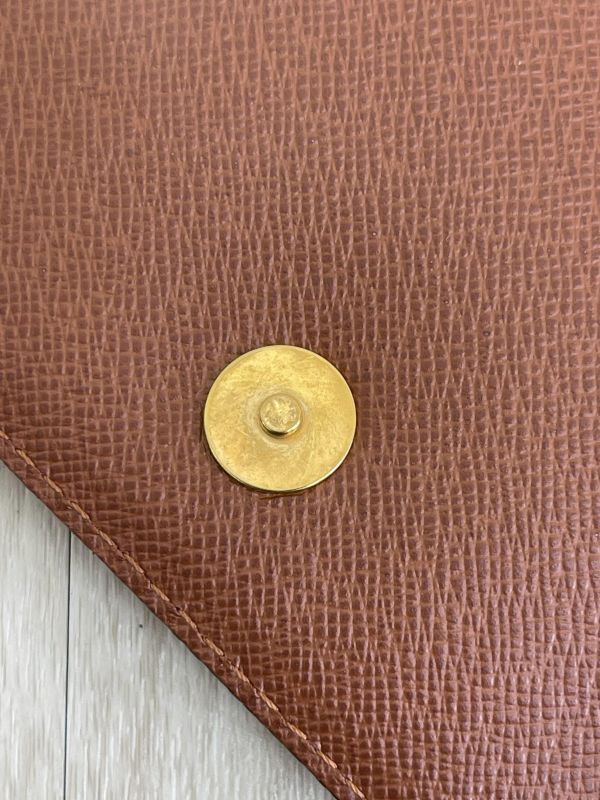 【9成新】LV 老花豎版王菲包 