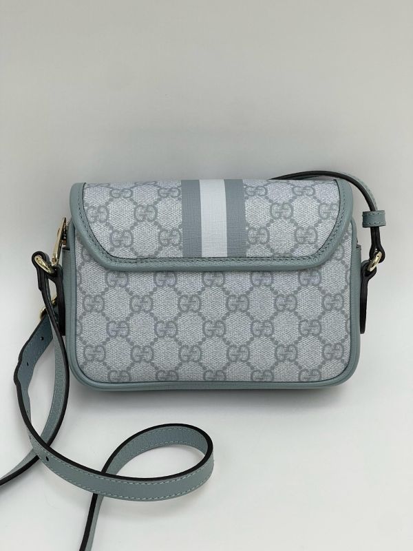 【未使用閒置品】GUCCI Ophidia 迷你翻蓋斜背包 