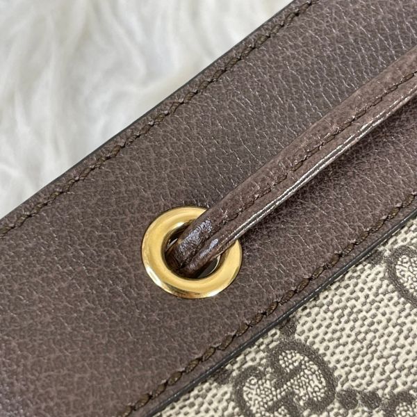 【12期0利率】GUCCI OPHIDIA  GG  迷你水桶袋 【95成新】 