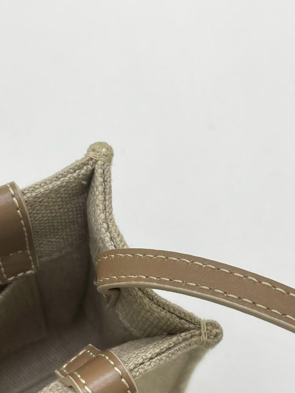 【95成新】CHLOE  MINI WOODY TOTE背帶刺繡款 