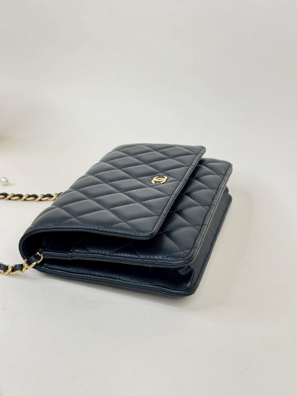 【分期0利率】CHANEL  WOC 黑金 【9成新】 