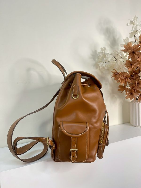 【分期0利率】MIUMIU  皮革後背包 大號 【未使用閒置品】 