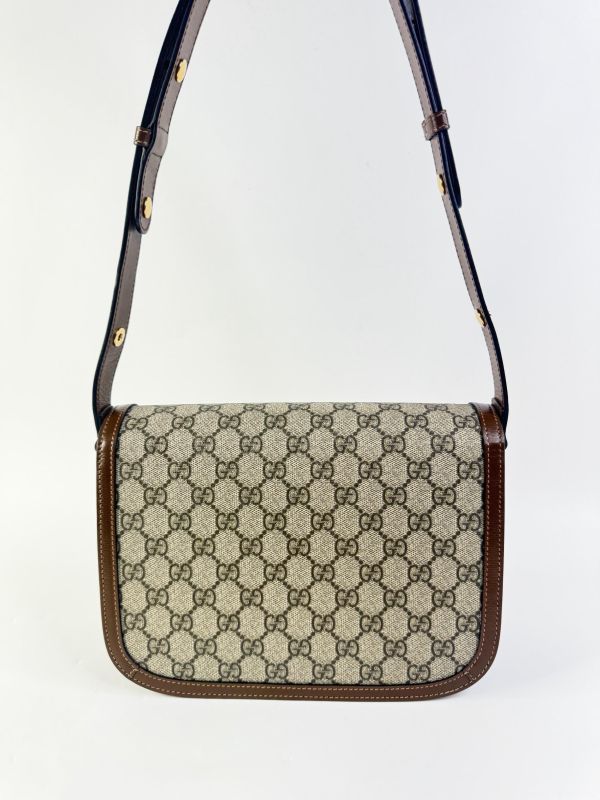 【95成新】GUCCI Horsebit 1955 中號肩揹袋 