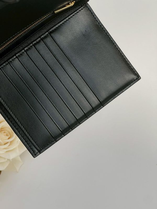 【95成新】CELINE STRAP粒面小牛皮錢包 