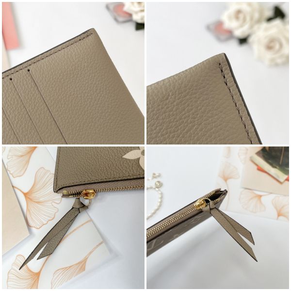【12期0利率】LV Félicie Pochette斑鳩灰 【99成新】 