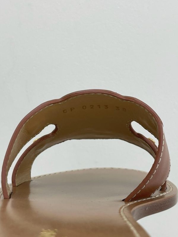 【未使用閒置品】CELINE TRIOMPHE 拖鞋 