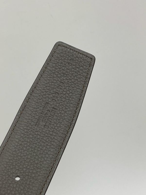 【未使用閒置品】HERMES 雙面用皮帶 38MM 