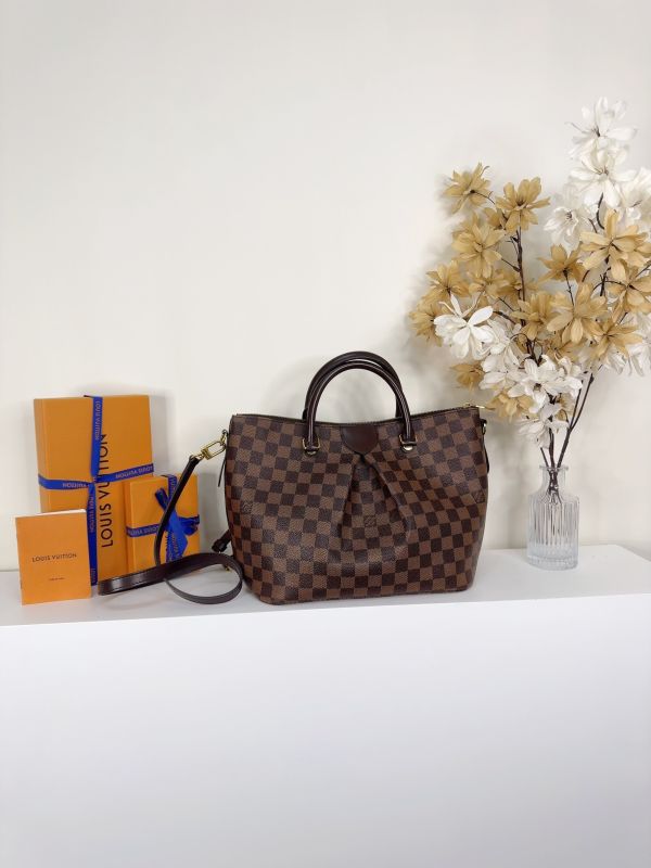 【分期0利率】LV Siena PM 棋盤格紋兩用托特包【9成新】 
