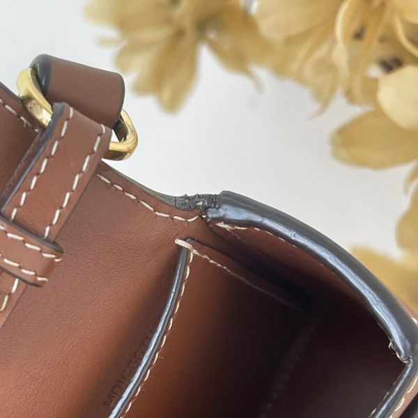 【12期0利率】BURBERRY 印花帆布及皮革翻蓋斜背包【95成新】 