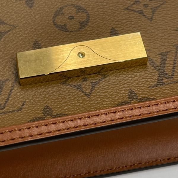 【12期0利率】LV Dauphine 鏈帶錢包【23年8月台灣購證】【95成新】 