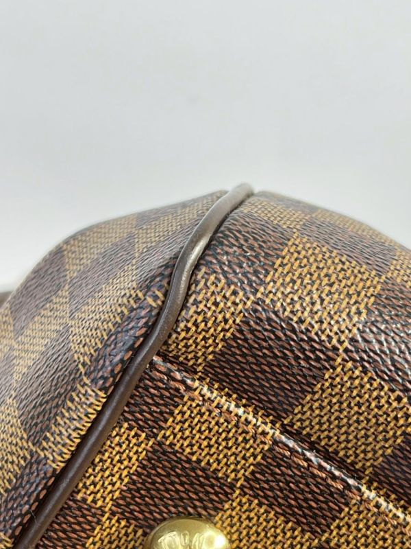 【9成新】LV Damier Trevi PM 手提肩背兩用包 