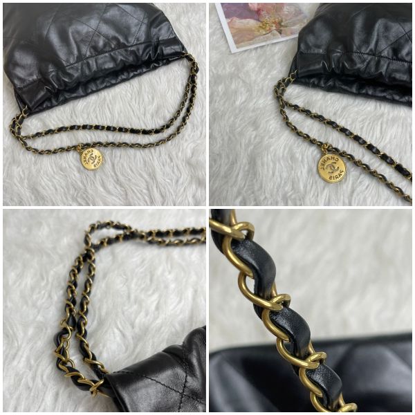 【12期0利率】CHANEL  22BAG  SMALL【95成新】 