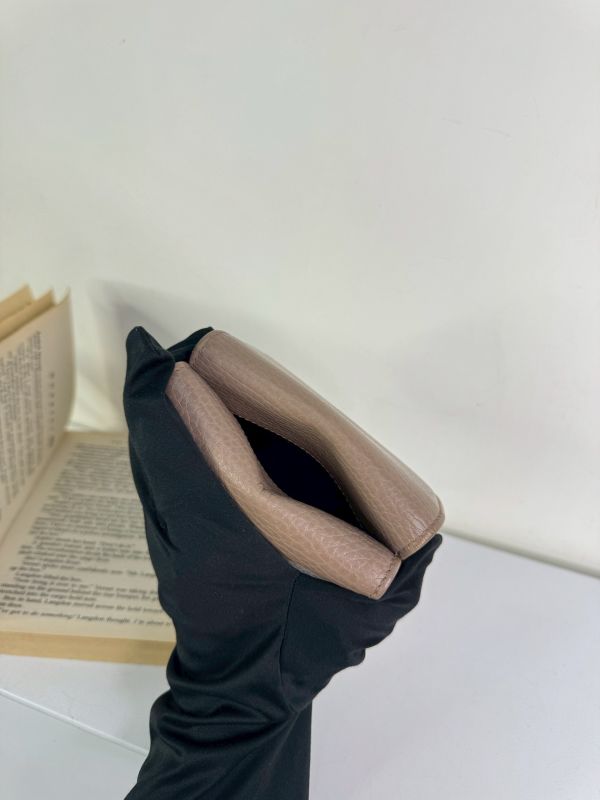 【分期0利率】GUCCI GG MARMONT荔枝皮雙層零錢袋三折短夾【9成新】 