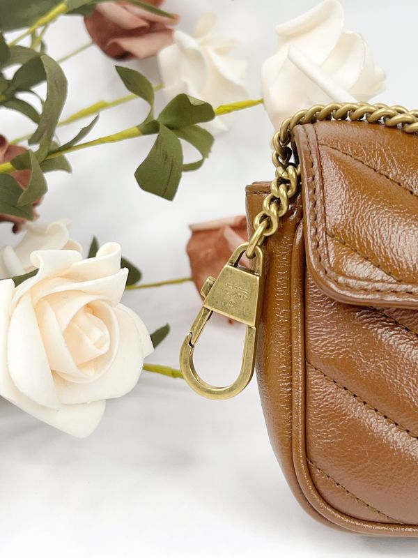【分期0利率】GUCCI Marmont 迷你肩背包【99成新】 