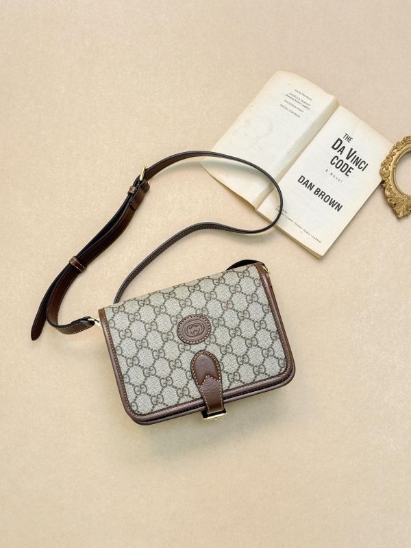 【全新品】GUCCI GG RETRO迷你斜背包 