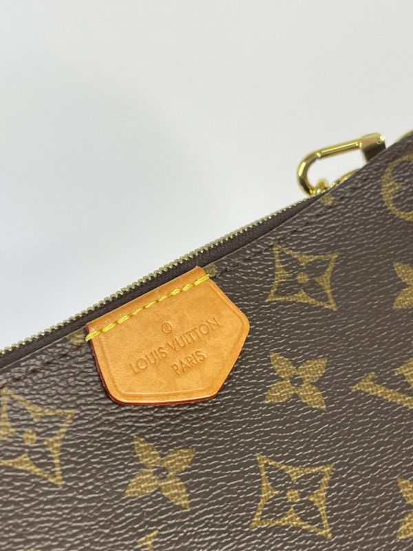 【95成新】LV 五合一麻將包 粉色 