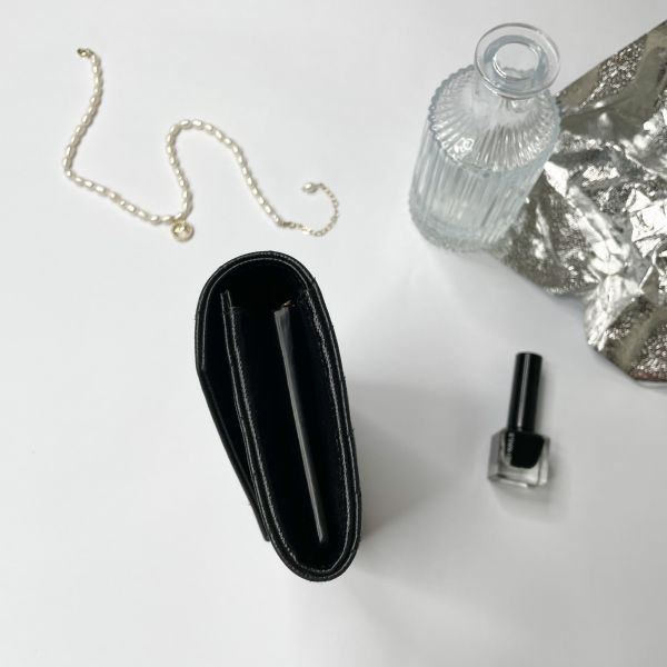 【12期0利率】YSL MONOGRAM 魚子醬信封長夾 【9成新】 