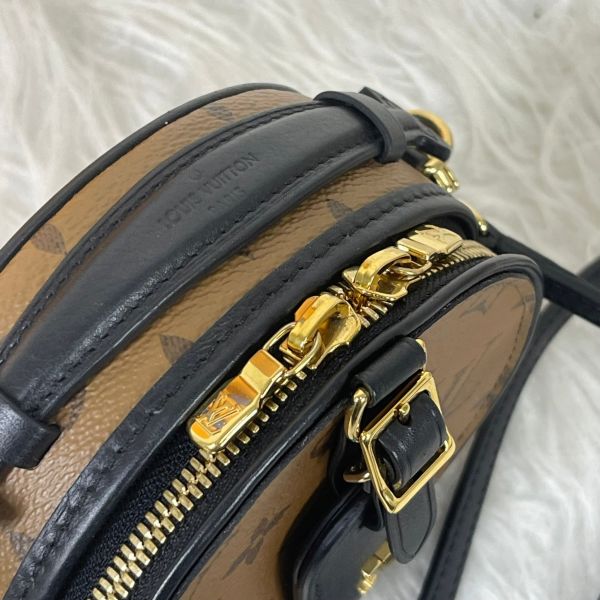 【12期0利率】 LV  Mini Boîte Chapeau 【95成新】 