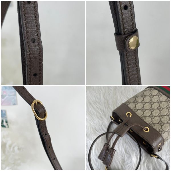 【12期0利率】GUCCI OPHIDIA  GG  迷你水桶袋 【95成新】 