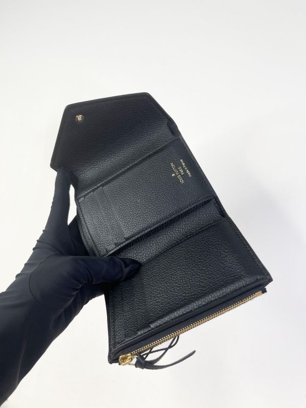 【99成新】LV Victorine 錢包 黑壓紋 