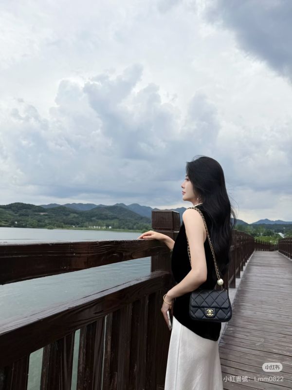 【未使用閒置品】CHANEL 24S 雙湯圓方胖 