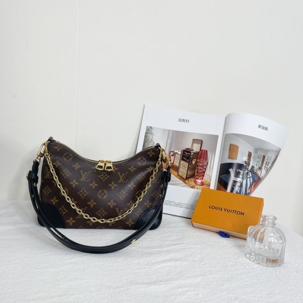 【12期0利率】LV Boulogne牛角包 【95成新】 