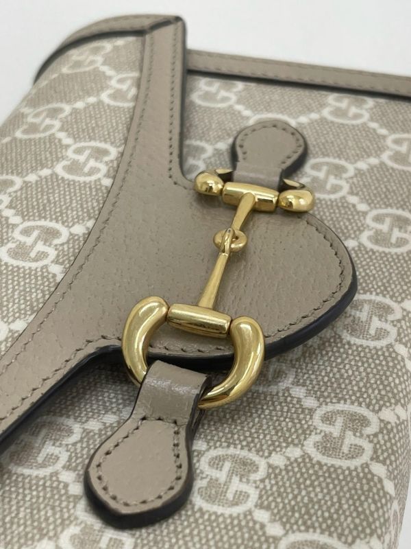 【9成新】Gucci 馬銜扣 1955 迷你包 