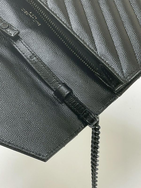 【95成新】YSL WOC 魚子醬鍊包 22.5CM 