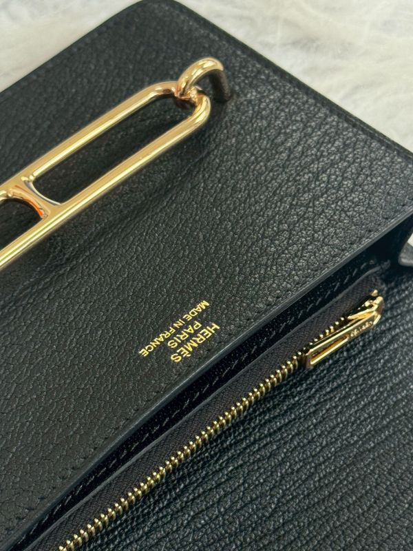 【分期0利率】HERMES Roulis Slim 豬鼻子錢包【99成新】 