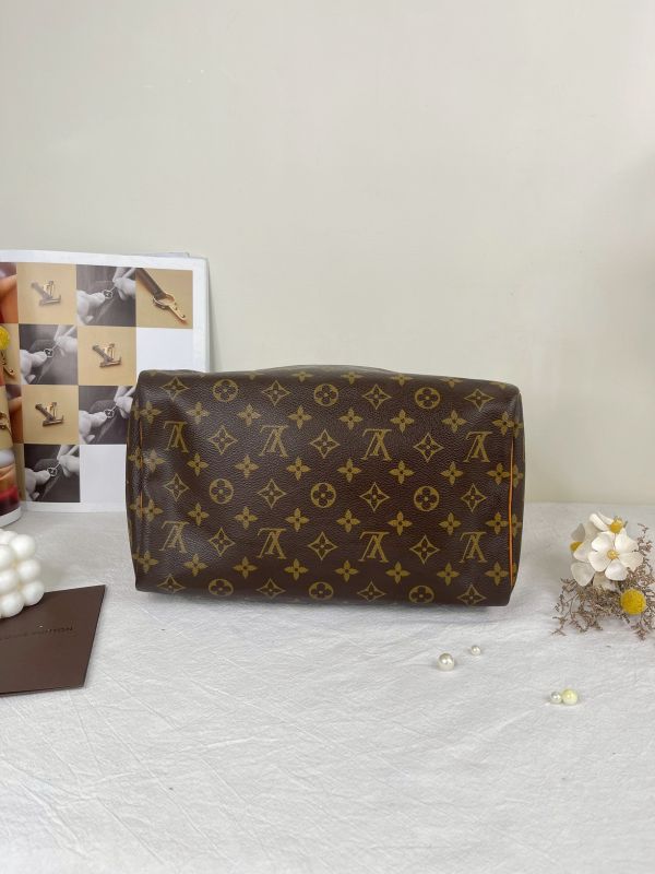 【分期0利率】LV SPEEDY 30 經典Monogram手提波士頓包【9成新】 