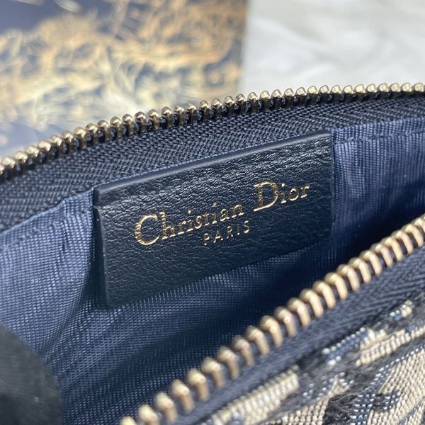 【12期0利率】DIOR Saddle長型鏈帶銀包【9成新】 