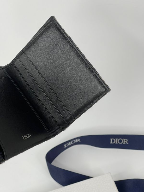 【分期0利率】DIOR SADDLE 三折短夾【95成新】 