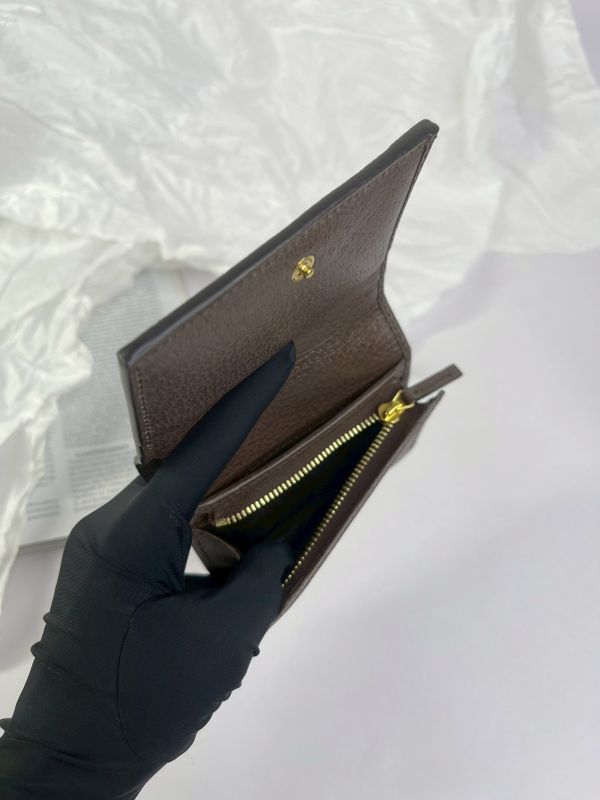 【95成新】GUCCI OPHIDIA GG零錢對開短夾 