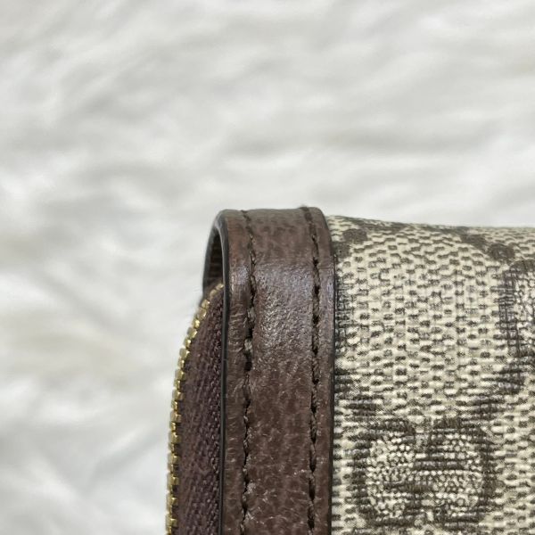 【12期0利率】GUCCI OPHIDIA GG拉鍊長夾【台灣購證】【95成新】 