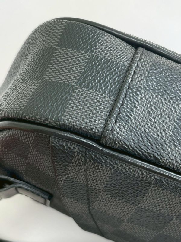【9成新】LV Damier Graphite Ambler 