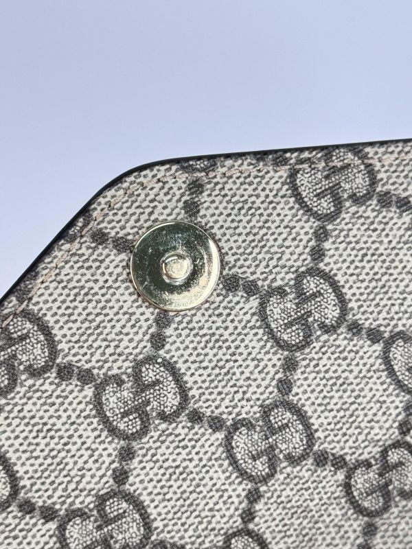 【閒置新品】GUCCI Ophidia 翻蓋斜背包 