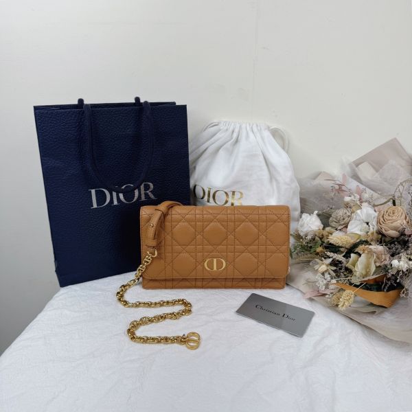 【12期0利率】DIOR CARO 胸肩兩用包【99成新】 