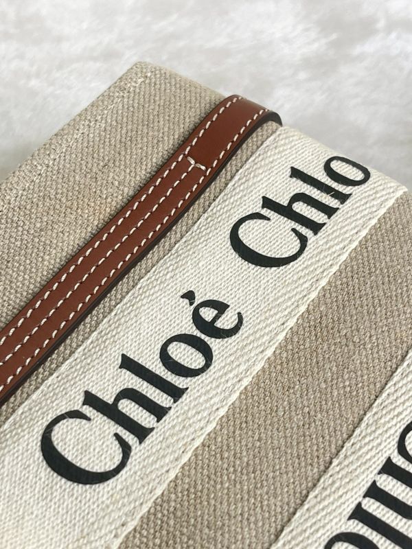 【分期0利率】CHLOE WOODY TOTE 迷你 棕【88成新】 
