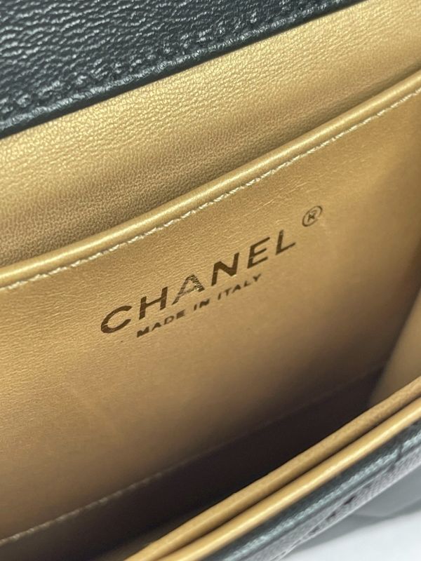 【95成新】CHANEL 19SS 珍珠方形口蓋包 