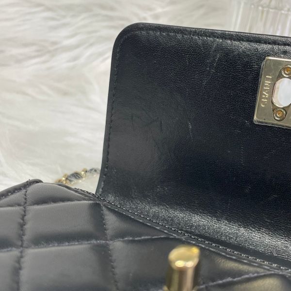 【9.5成新】【12期0利率】TRENDY CC MINI-黑/金 