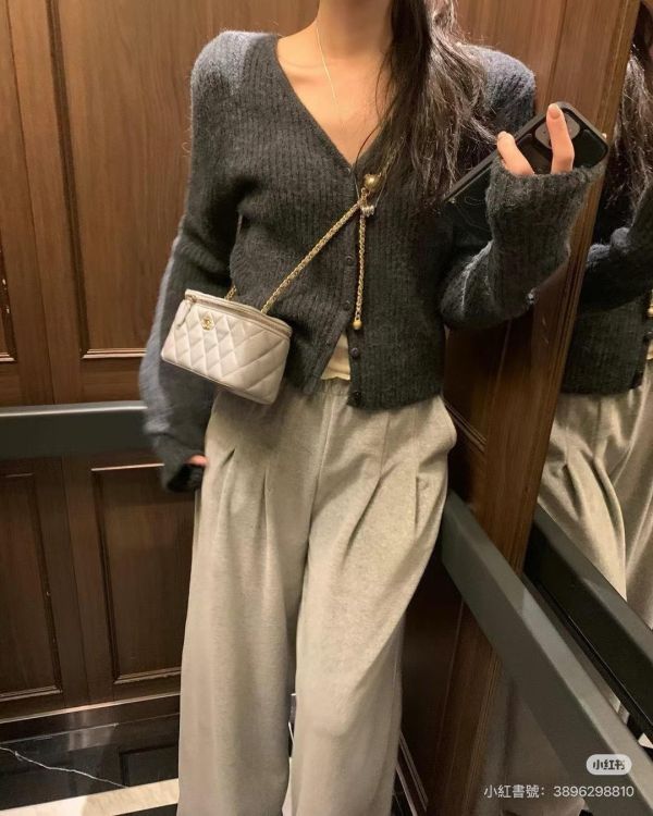 【99成新】CHANEL 金球長盒子 