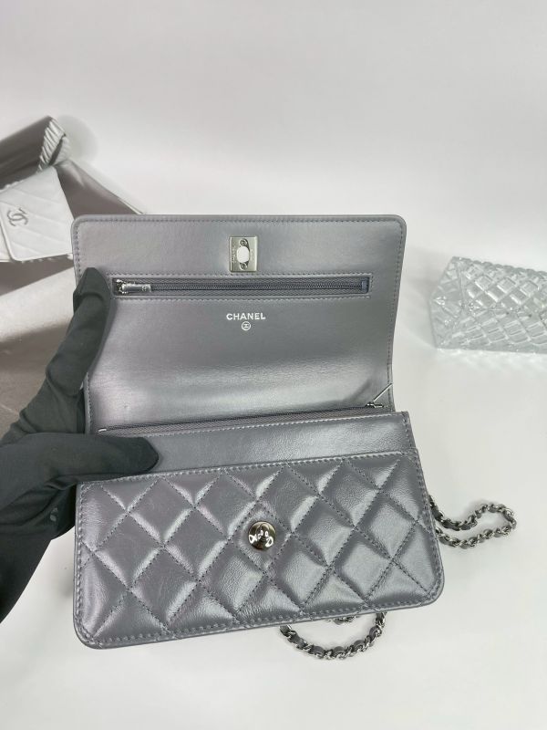 【分期0利率】CHANEL 23K 水鑽 HANDLE WOC【全新品】 
