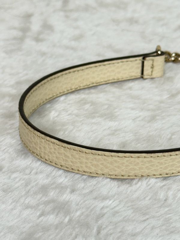 【85成新】GUCCI 荔枝皮雙G WOC 