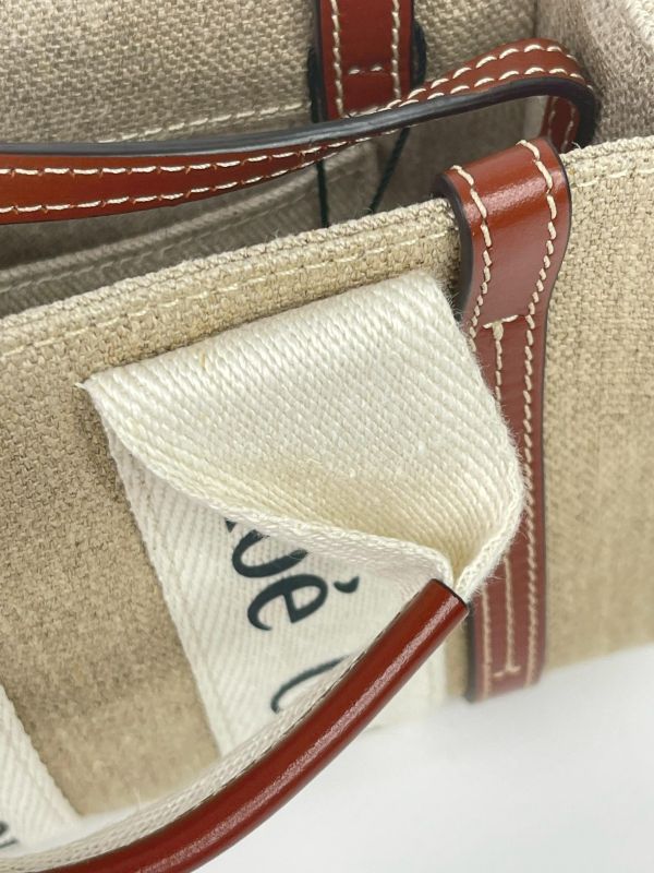 【95成新】CHLOE WOODY TOTE 迷你 棕 