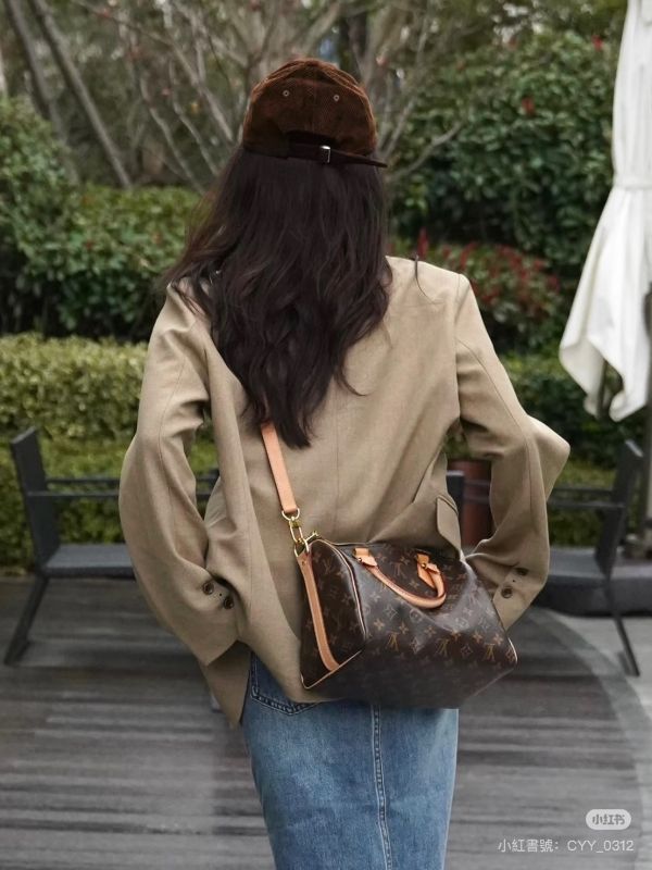 【分期0利率】LV SPEEDY 25背帶款【9成新】 