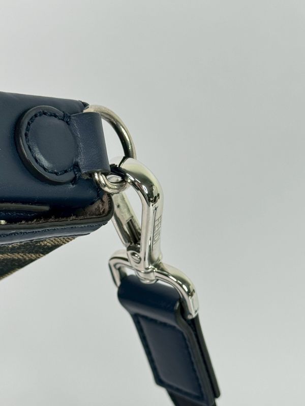 【9成新】FENDI Mini Soft Trunk 老花斜背包 